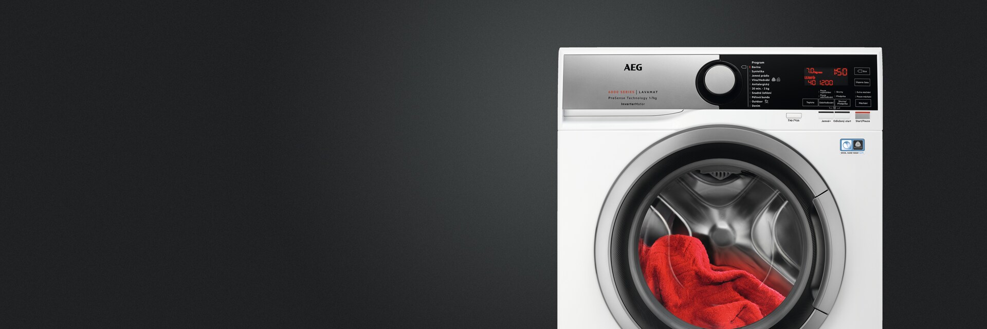 masina de spalat rufe aeg slim